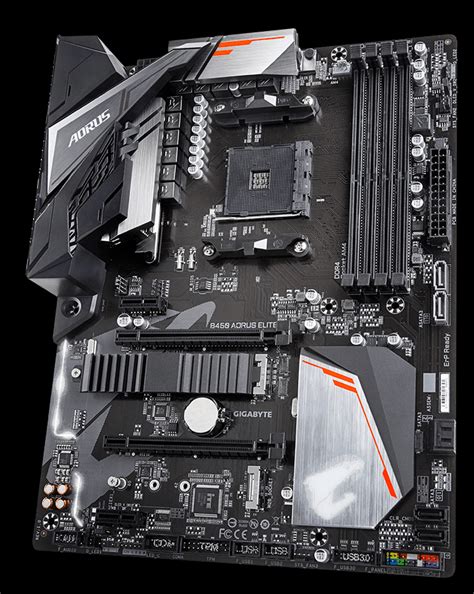 Gigabyte GA-B450 Aorus Elite Motherboard (GA-B450-AORUS-ELITE ...