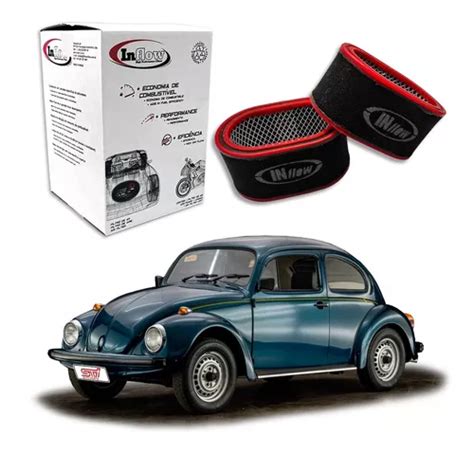 Filtro Ar Esportivo Inbox Inflow Fusca 1600 Dup Carb 1995