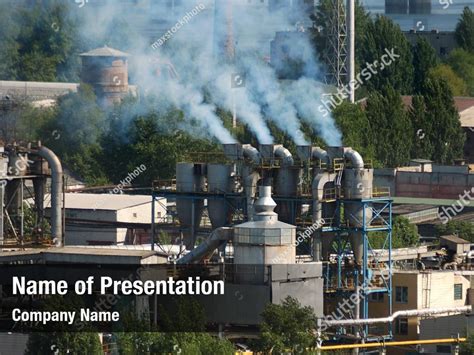 Air Pollution Causes Powerpoint Template Air Pollution Causes