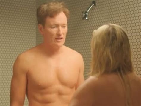 Naked Chelsea Handler Conan O Brien Fight In The Shower
