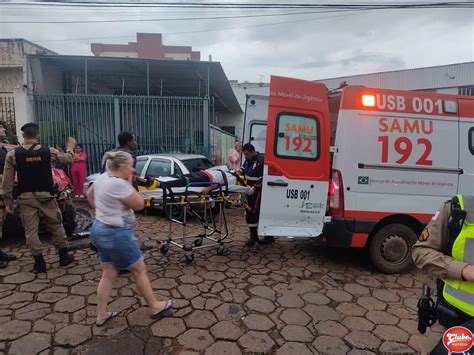 Motorista Com Sintomas De Embriaguez Provoca Acidente No Centro De