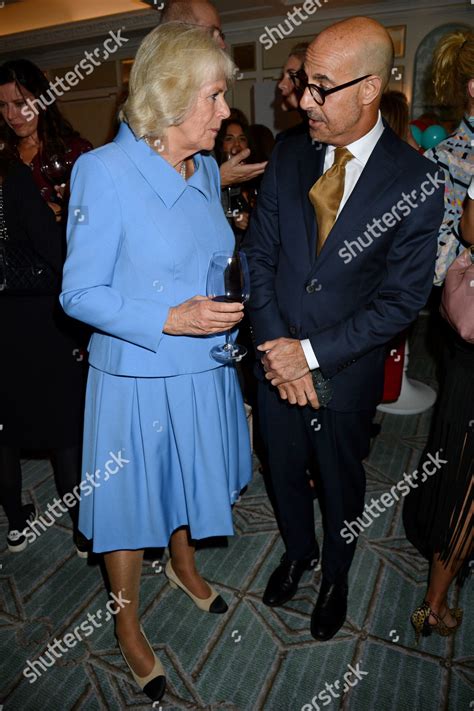 Camilla Duchess Cornwall Stanley Tucci Editorial Stock Photo - Stock ...