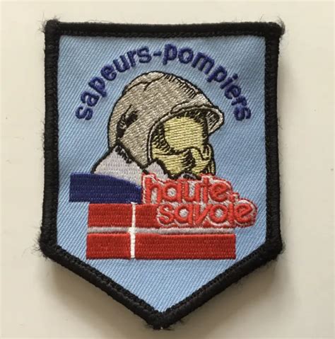 ÉCUSSON SAPEURS POMPIERS SDIS Haute Savoie 74 EUR 18 50 PicClick FR