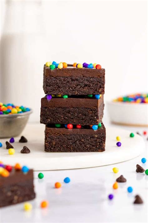 No Bake Vegan Cosmic Brownies Purely Kaylie