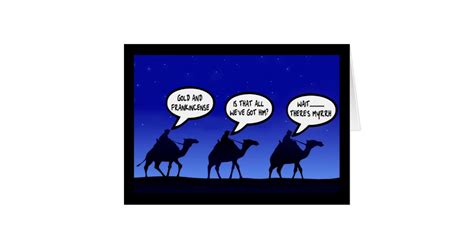 Funny 3 Wise Men Christmas Card Uk