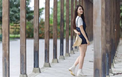 Обои girl beautiful model brunette asian slim на телефон и рабочий стол раздел девушки