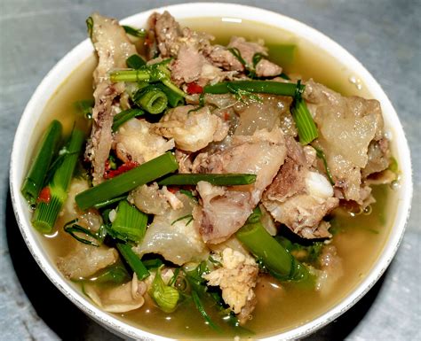 Spicy Pork Soup Thai Food Free Stock Photo Public Domain Pictures