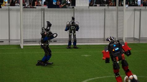 1 Picture Of The RoboCup TeenSize Competition 2019 The Hamburg