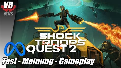 Shock Troops Meta Quest Deutsch Erster Eindruck Vr Spiele