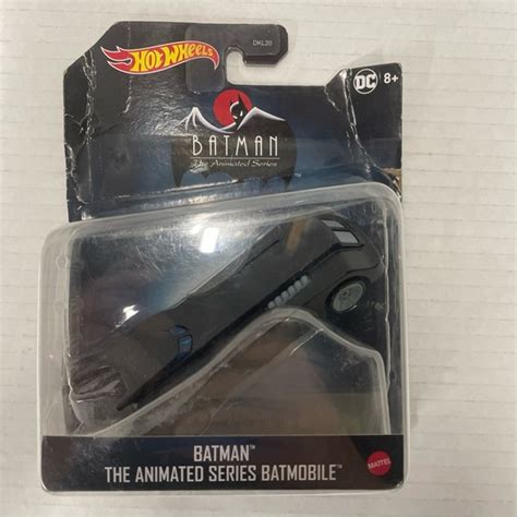 Mattel Toys Hot Wheels Batman Animated Series Batmobile Scale Dc