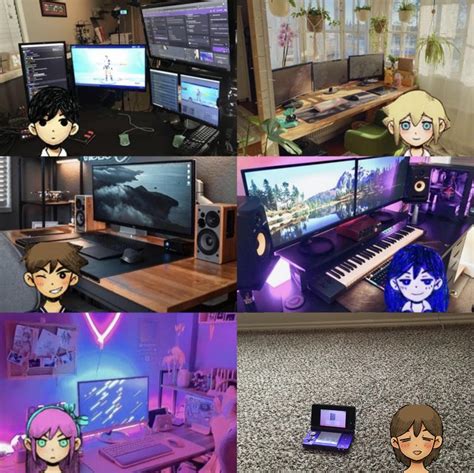 Fixed The Gaming Setup Meme Omori