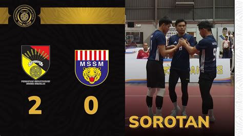 Sorotan Perlawanan Negeri Sembilan 2 0 KPM MSSM Regu Lelaki Piala