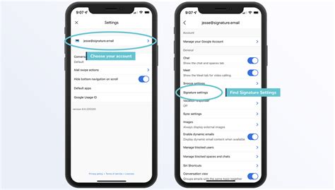 How To Add Email Signature On Gmail Ios And Android Mobile Apps
