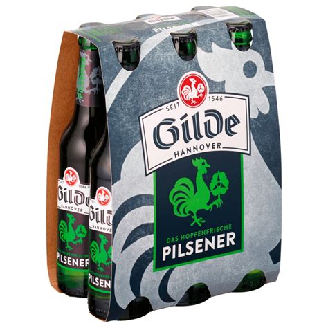Gilde Ratskeller Pilsener 6x0,33l bei REWE online bestellen!