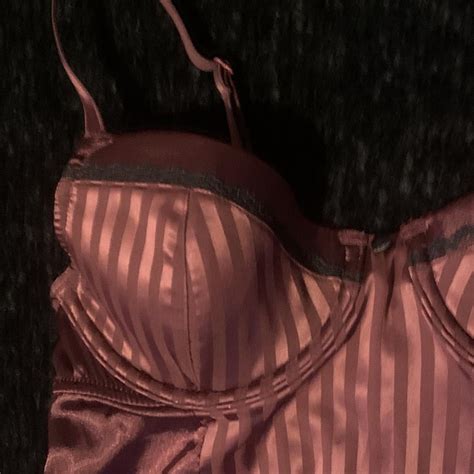 Pretty Burgundy Lingerie Dress Softest Material Depop