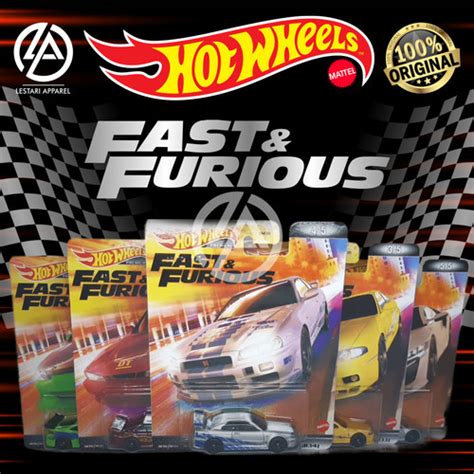Jual Hot Wheels Premium Fast And Furious Retro Nissan Skyline Gt R R Eclipse Kab