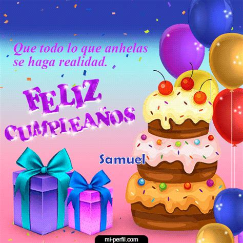 Feliz cumpleaños Samuel Frases Feliz Cumpleaños