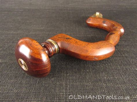 Brass Button Pad Beech Brace Sold
