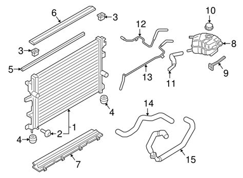 G Gz A A Tank Assembly Radiator Overflow Lincoln