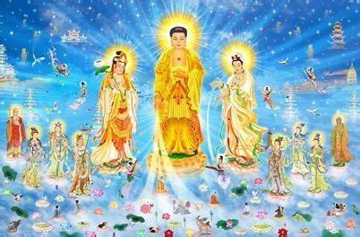 Guanyin Bodhisattva Amitabha Buddha Mahayana Buddhism Buddhist