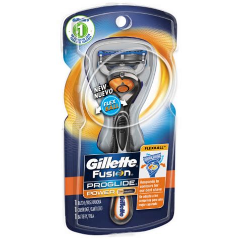 Gillette Fusion Proglide Power Razor With Flexball Technology Count