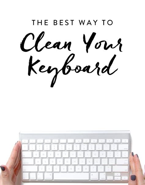 How To Clean Your Computer Keyboard For Real Via Purewow How To Clean Computer Computer Diy