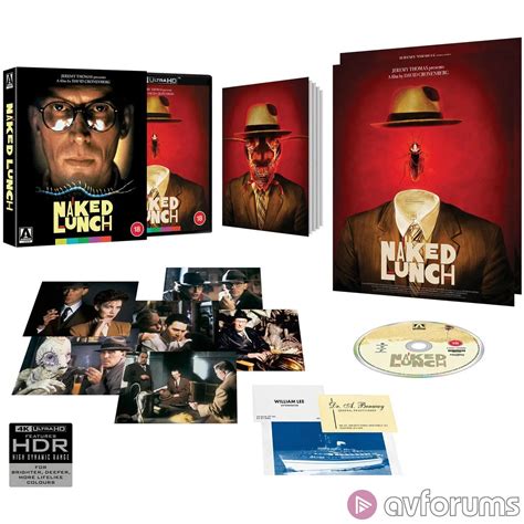 Naked Lunch K Blu Ray Review AVForums