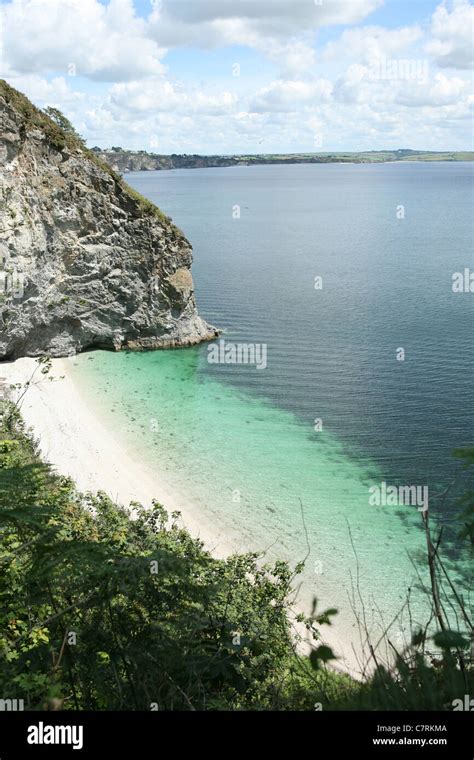 Porthpean Beach Porthpean Beach Hi Res Stock Photography And Images Alamy