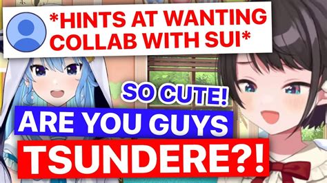 Subaru Finds Chat Wanting A Suisei Collab To Be So Cute Oozora Subaru