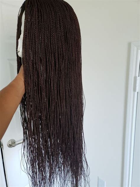 African Hand Braided Senegalese Twist Wig Ebay Em 2024