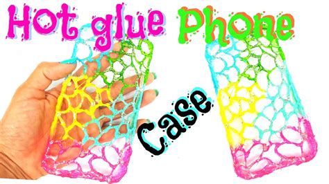 DIY Crafts HOT GLUE PHONE CASE PaperCrafts YouTube
