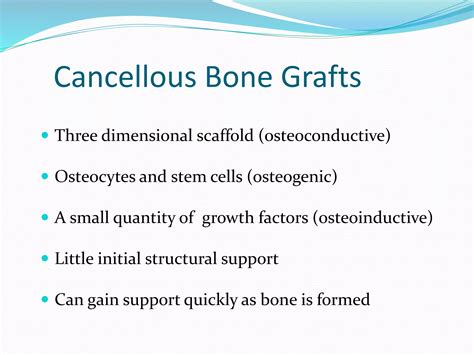 Bone grafts and substitutes | PPTX