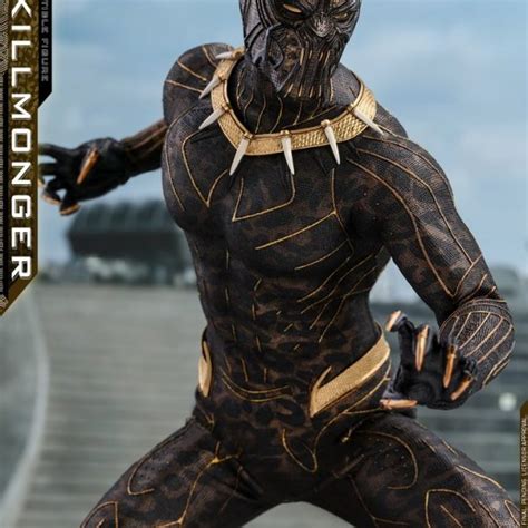 Black Panther Killmonger 1 6 Scale Figure By Hot Toys Serpentor S Lair