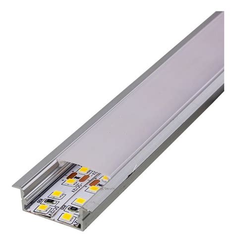 Perfil De Led Dritto Branco Embutido Gesso Ilunato Ilt Loja De