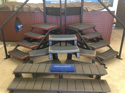 Swim Spa Steps