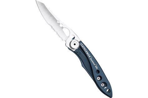 Нож LEATHERMAN Skeletool KBX синий 832383 - выгодная цена, отзывы ...