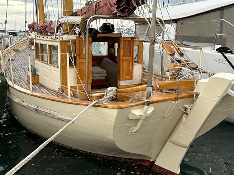 2008 Custom Traditional Greek Wooden Boat Motorsailer For Sale Yachtworld