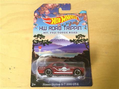 JULIAN S HOT WHEELS BLOG Nissan Skyline H T 2000 GT X Kaido Racer 2015 HW Road Trippin Mt