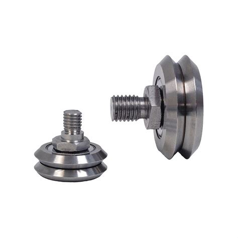 SWS Встроенные шипованные W-образные направляющие колеса