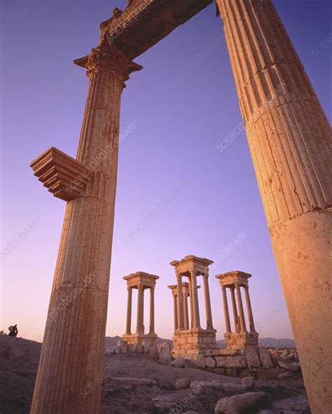 Palmyra Ruins, Syria - Stock Image - C052/6465 - Science Photo Library