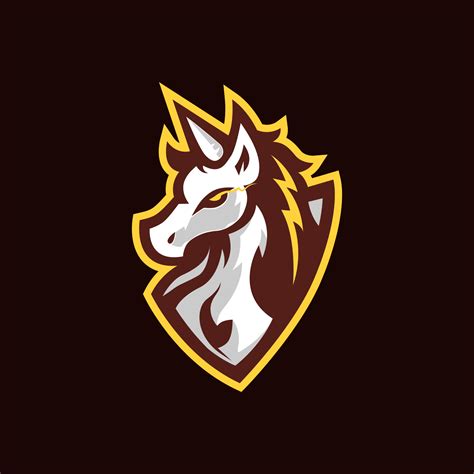 Unicorn Mascot Logo Illustration 13278660 Vector Art At Vecteezy