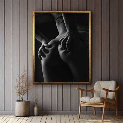 Black And White Nude Etsy