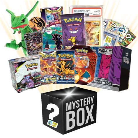 pokemon mystery god box shiny vert pokemon mystery packs sealed