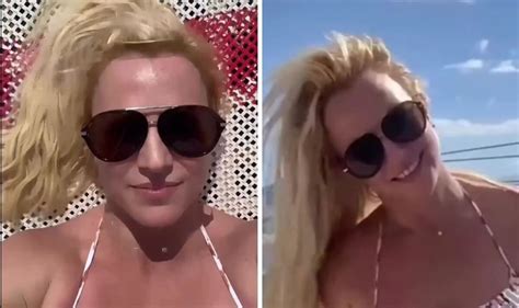 Britney Spears Slams Bullying In Now Deleted Bikini Video Celebrity News Showbiz TV