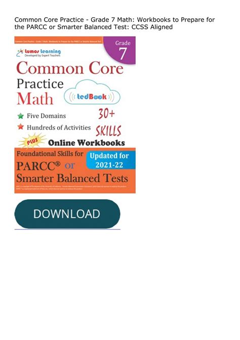 Common Core Practice Grade 8 Math Workbooks To Prepare For The Parcc Or Smarter Balanced Test Ccss Aligned Ccss Standards Practice Volume 12 Paperback March 19 2015