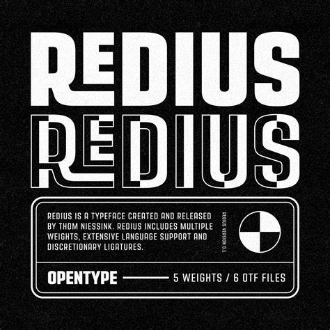 Redius - Typeface :: Behance