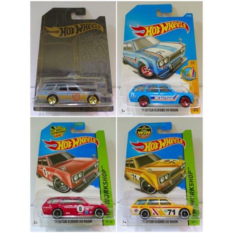 Hot Wheels 71 DATSUN BLUEBIRD 510 WAGON Shopee Malaysia