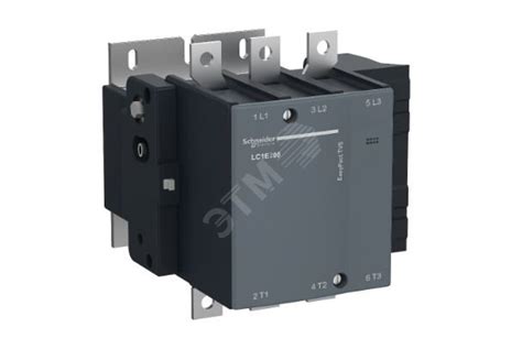 Пускатель магнитный 250А катушка управления 220В АС артикул LC1E250M5 ...