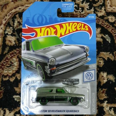 Hot Wheels Custom Volkswagen Squareback ZAMAC Shopee Malaysia