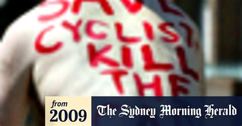 Cyclists Naked Ambitions Punctured